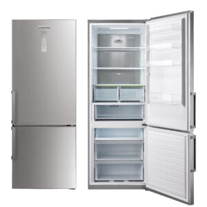 Frigorífico EDESA EFC7832DNF EX, Clase E, Inox, 188x70 cm. Inox, Combi. Ref 924271326.