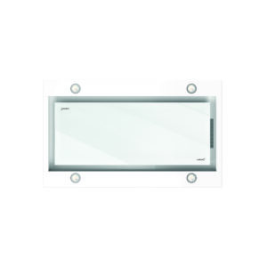 Campana Cata Isla  Sirin 1000 GWH, 100 cm, Cristal Blanco, Clase A, de Techo, COD: 02111002