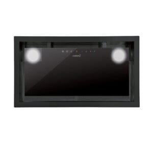Grupo Filtrante CATA GC DUAL 45 BK, 45 cm, Cristal Negro, Clase A, 820 m³/h, Ref. 02130208.