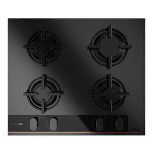 Placa de Gas TEKA GBC64 INFINITY G1, 60cm, Negro, Ref. 112570208.