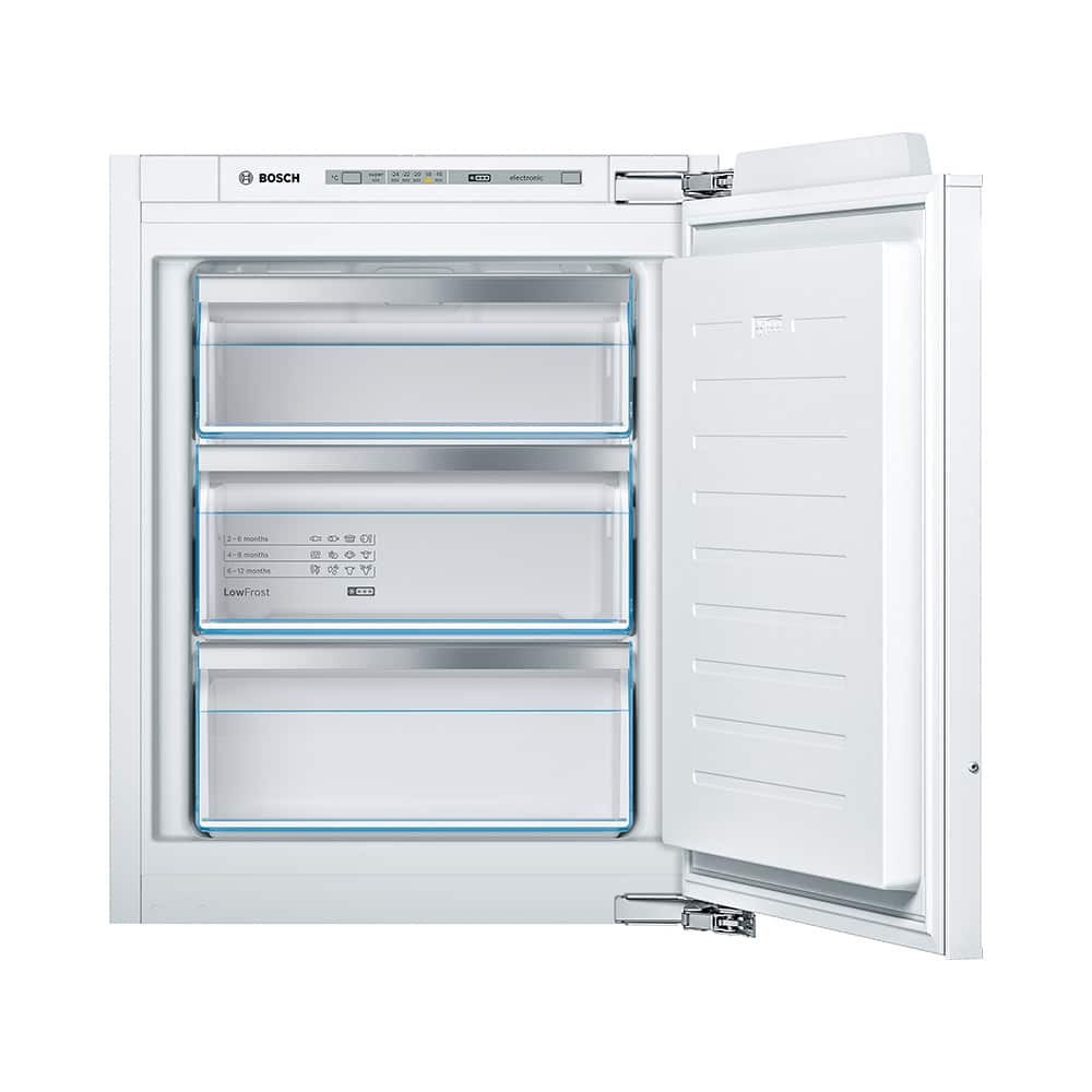 Congelador BOSCH GIV11AFE0, Clase E, Integrable, 71.2x55.8 cm., flat hinge