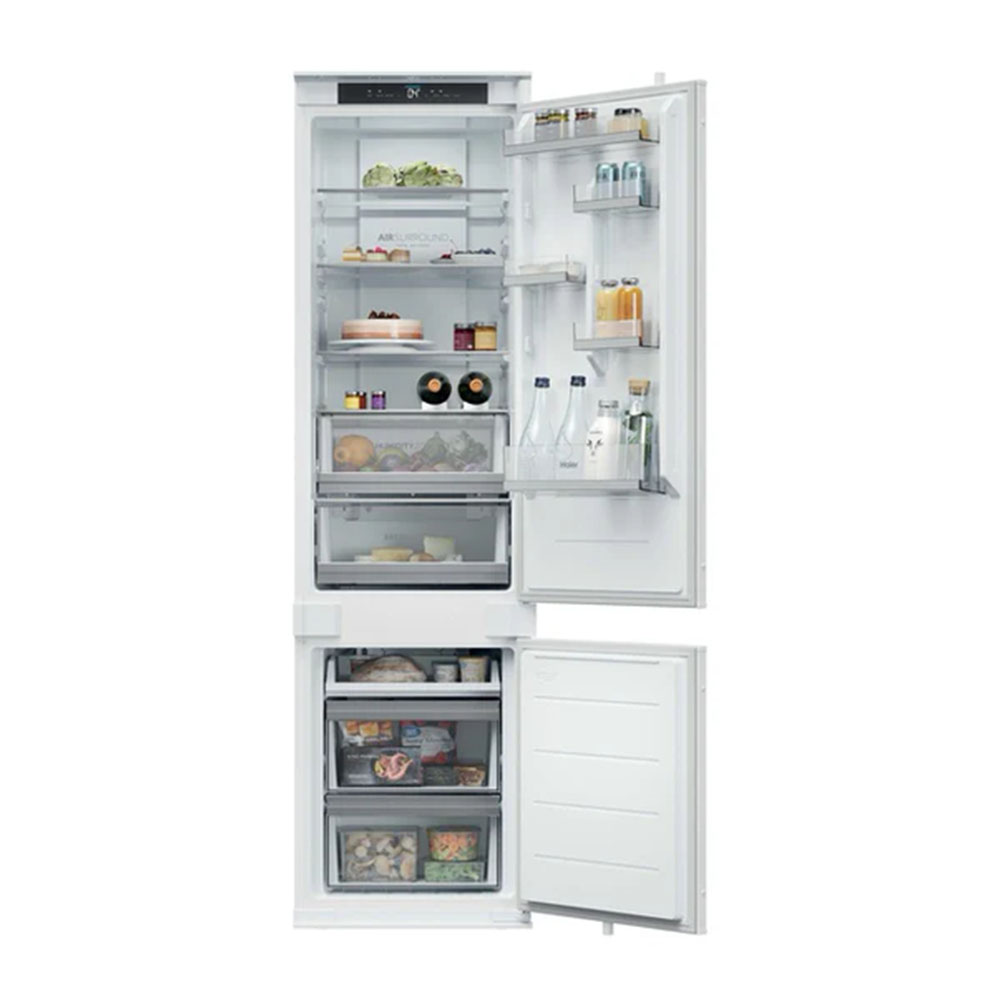 Frigorífico Combi Haier, HBQW5519E , Clase E, 193x54x55 cm,No Frost. Integrable. - Imagen 2