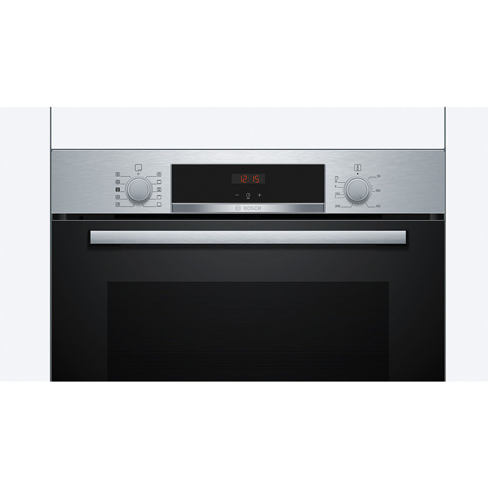 Horno Bosch HQA514ES3, Serie 4, 60 x 60 cm, Acero Inox, Con Vapor Añadido, Asistente de limpieza con agua, Clase A+, 71 l. - Imagen 2