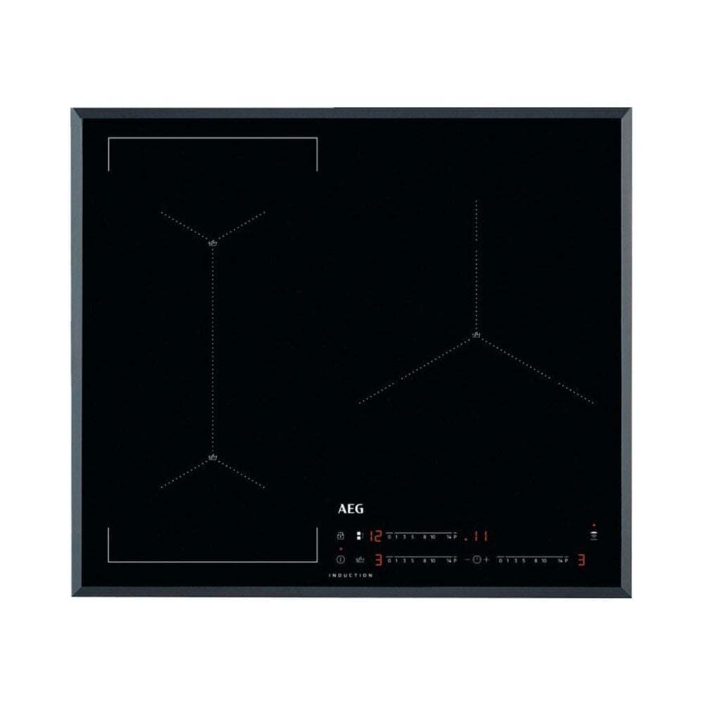 Placa AEG IAE63421CB, 60 cm, Negro, Inducción