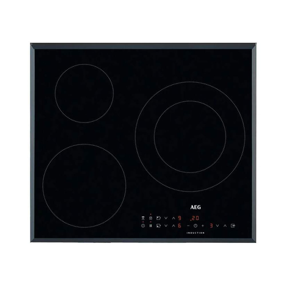 Placa AEG ILB63306FB, 60 cm, Negro, Inducción
