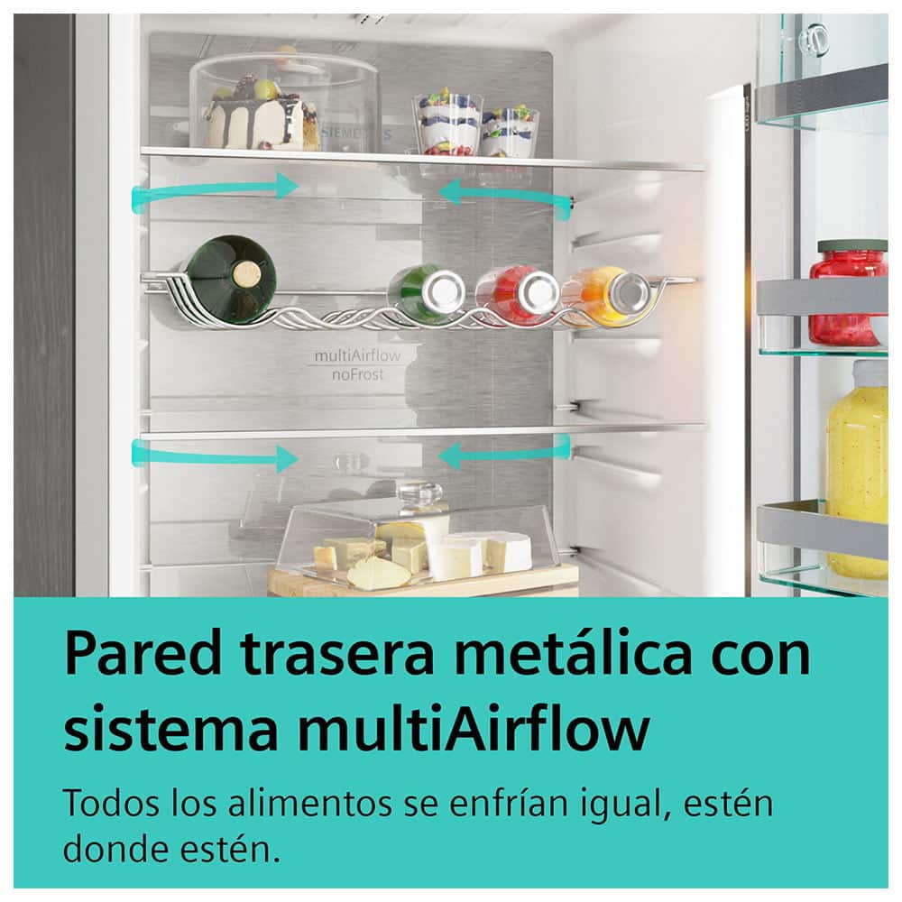 Frigorífico SIEMENS KF96DAXEA, Clase E, BlackInox, con dispensador - Imagen 9