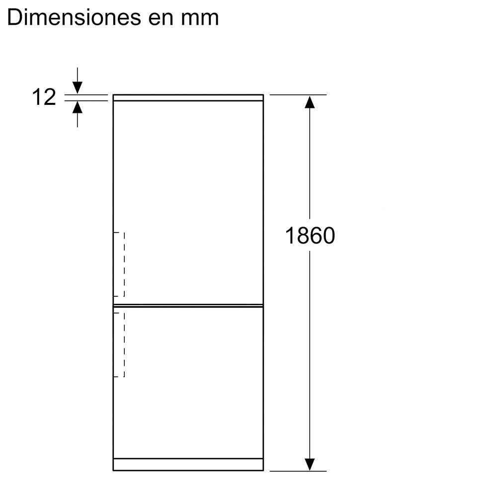 Frigorífico BOSCH KGN362ICF, Clase C, Acero Inox, 186 x 60 cm, Total NoFrost - Imagen 15