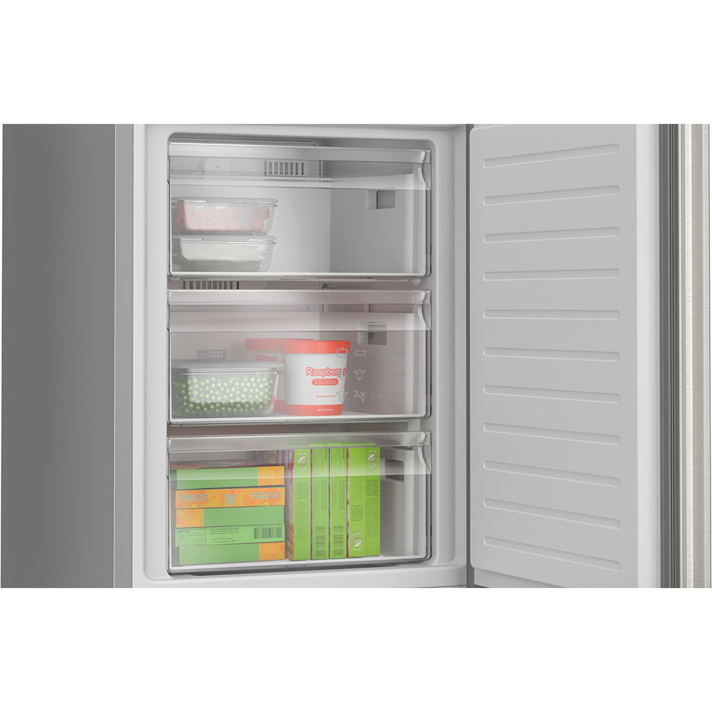 Frigorífico BOSCH KGN362ICF, Clase C, Acero Inox, 186 x 60 cm, Total NoFrost - Imagen 8