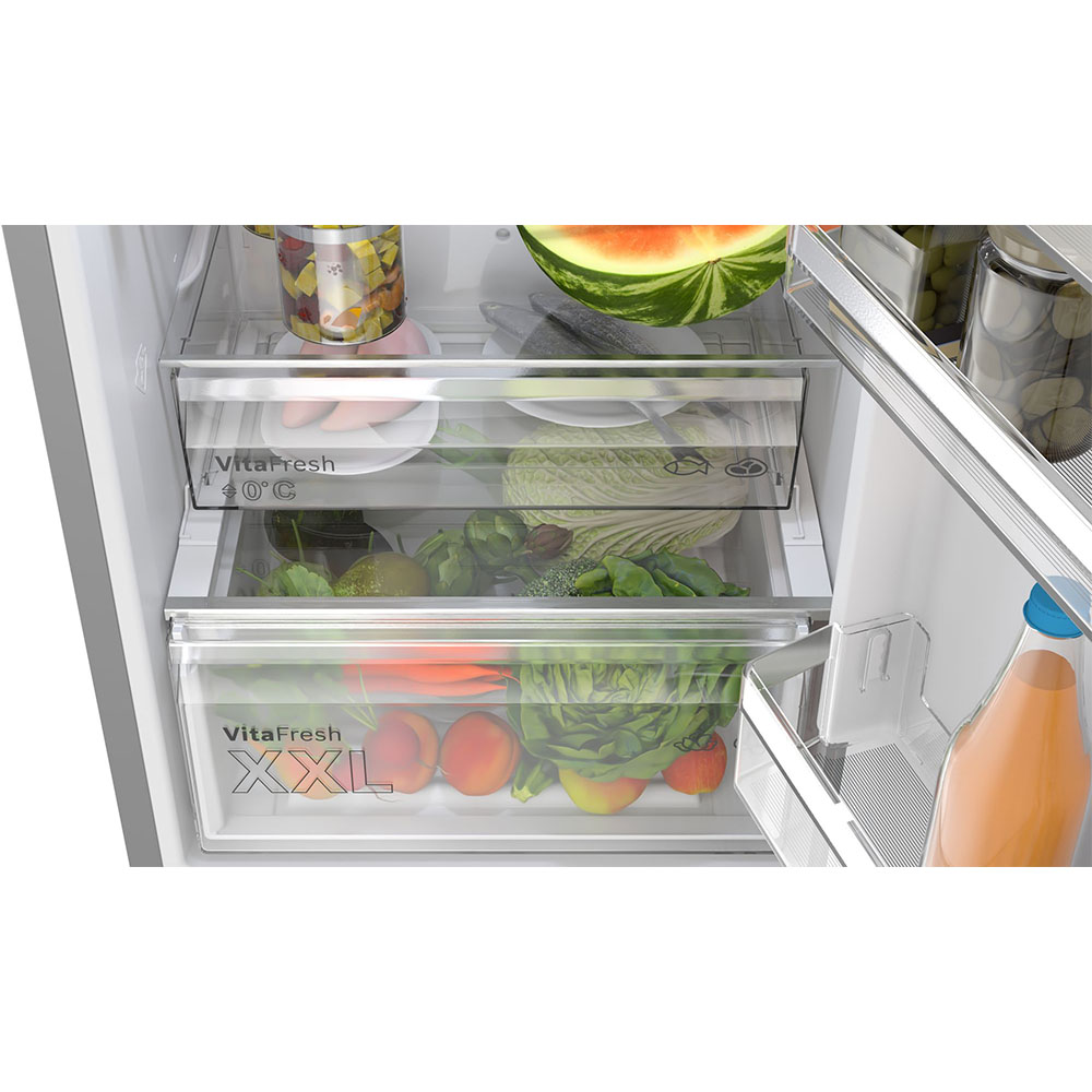 Frigorífico BOSCH KGN362ICF, Clase C, Acero Inox, 186 x 60 cm, Total NoFrost - Imagen 9
