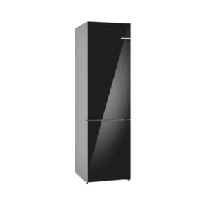 Frigorífico BOSCH KGN39LBCF, Clase C, Cristal Negro, 203x60cm