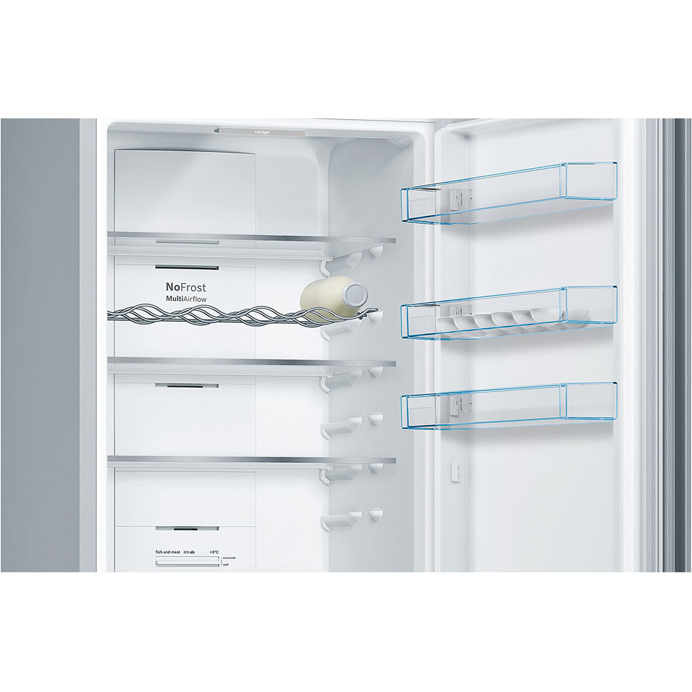 Frigorífico BOSCH, KGN39VIDB, Clase D, Acero 203x60 cm NoFrost - Imagen 3