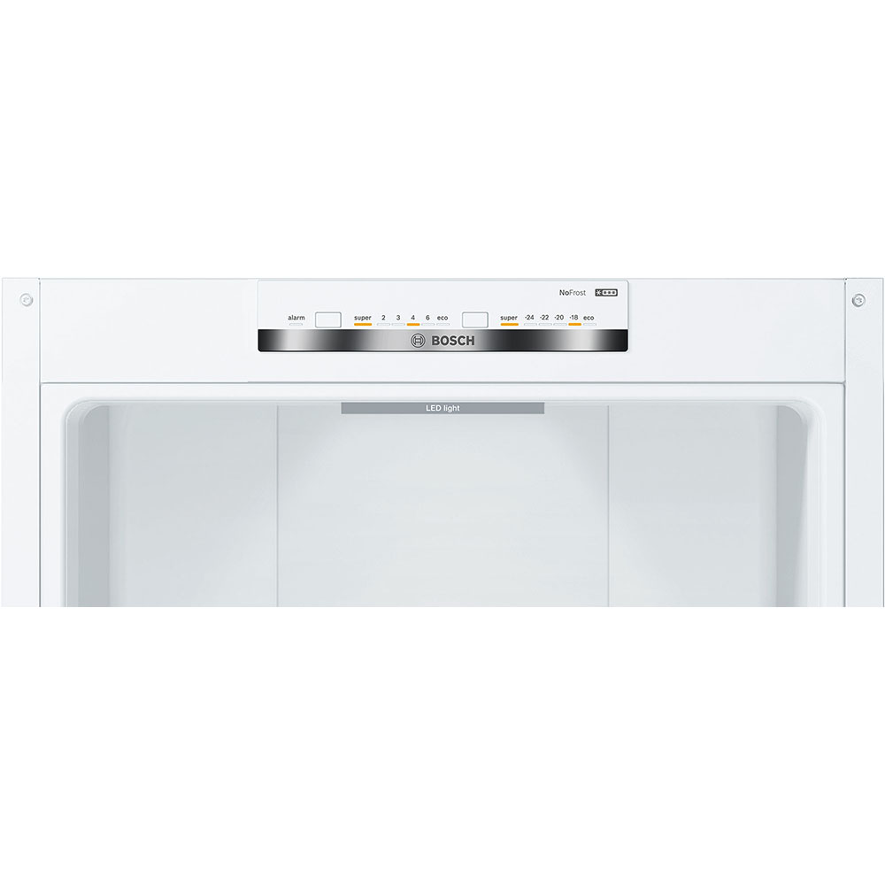 Frigorífico BOSCH KGN39VWEB, Combi, Clase E, Blanco, 203 x 60 cm, Total NoFrost. - Imagen 3
