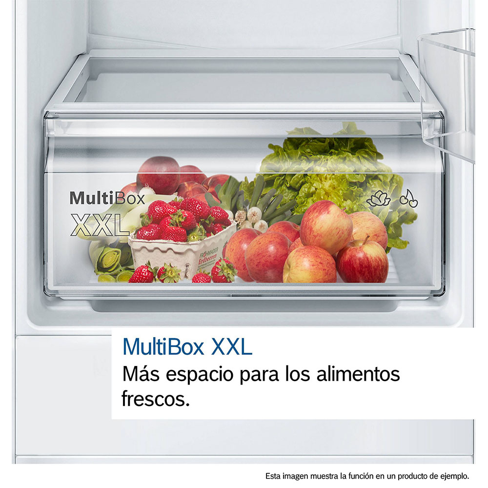 Frigorífico Bosch KIR81VFE0, Clase E, Integrable, 177.2 x 54.1 cm, Puerta fija. - Imagen 4