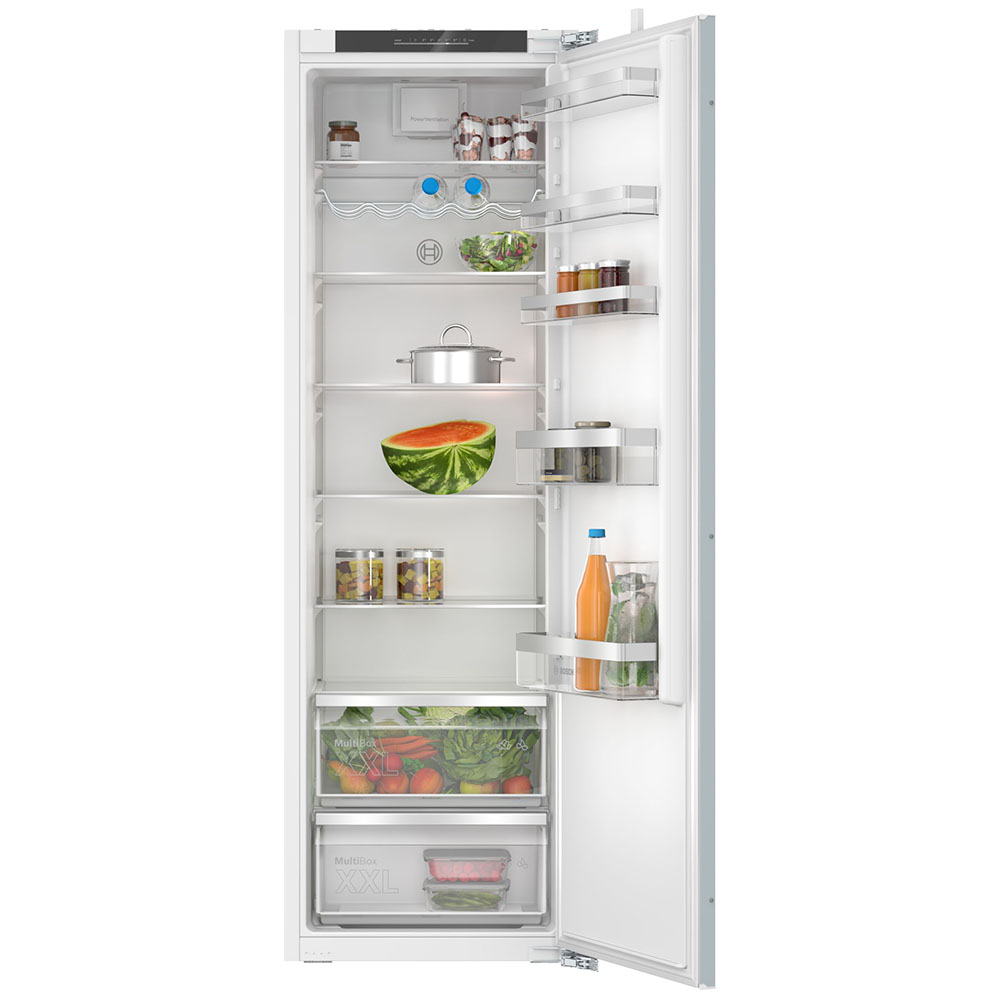 Frigorífico Bosch KIR81VFE0, Clase E, Integrable, 177.2 x 54.1 cm, Puerta fija.
