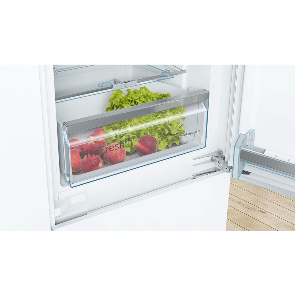 Frigorífico Bosch KIS86AFE0, Clase E, Combi Integrable, 177.2 x 54.1 cm. Puerta fija. - Imagen 5