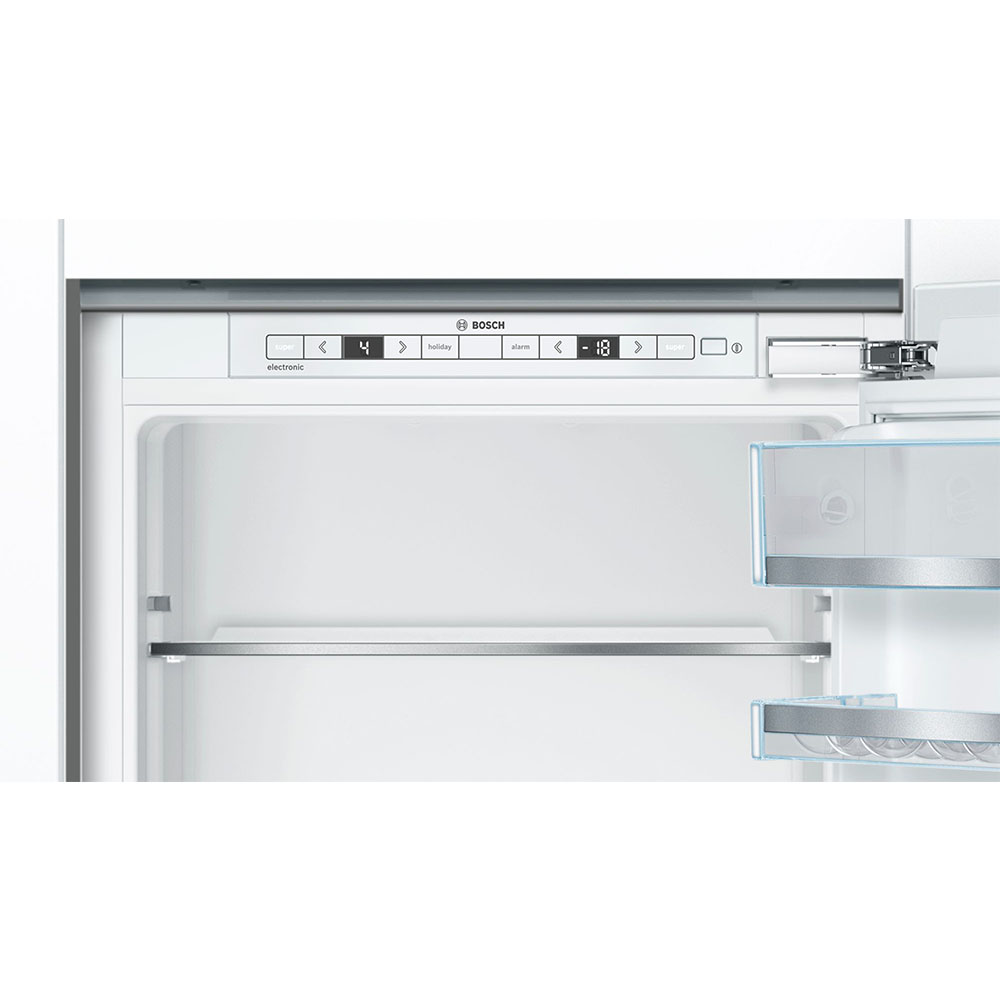 Frigorífico Bosch KIS86AFE0, Clase E, Combi Integrable, 177.2 x 54.1 cm. Puerta fija. - Imagen 4
