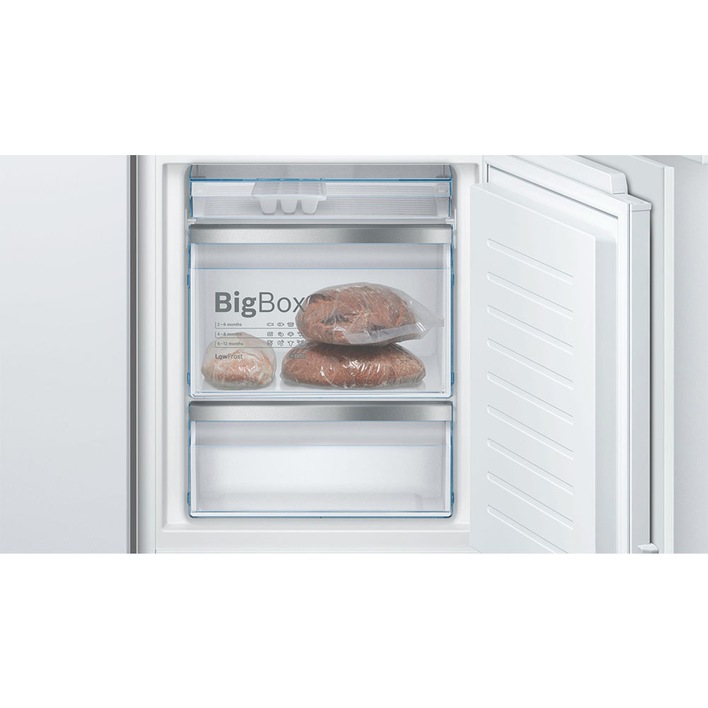 Frigorífico Bosch KIS86AFE0, Clase E, Combi Integrable, 177.2 x 54.1 cm. Puerta fija. - Imagen 3