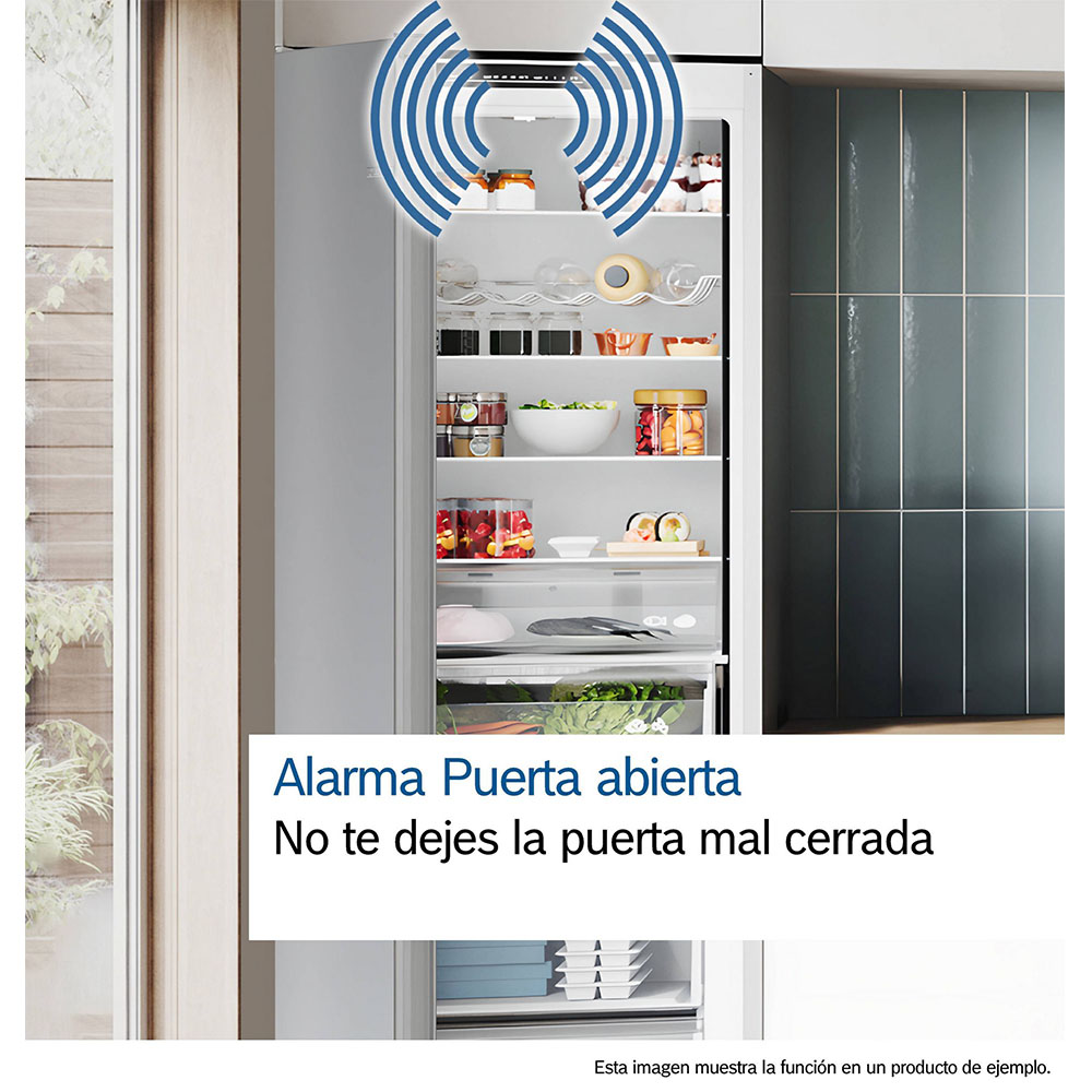 Frigorífico Bosch KIS86AFE0, Clase E, Combi Integrable, 177.2 x 54.1 cm. Puerta fija. - Imagen 7