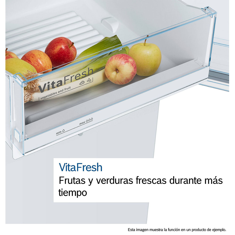 Frigorífico Bosch KIS86AFE0, Clase E, Combi Integrable, 177.2 x 54.1 cm. Puerta fija. - Imagen 6