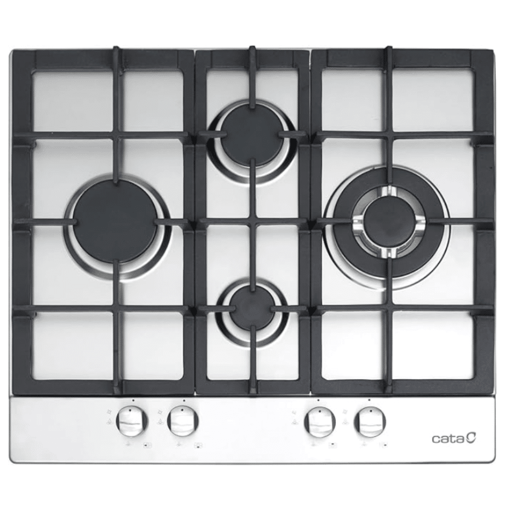 Placa de gas CATA LGD631X , Inox, 68 cm, Cod. 08066002