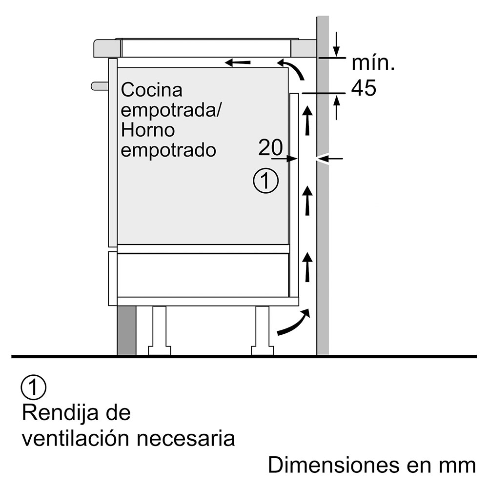 Placa de inducción, Bosch PIE611BB5E , 60 cm, sin perfiles. - Imagen 6
