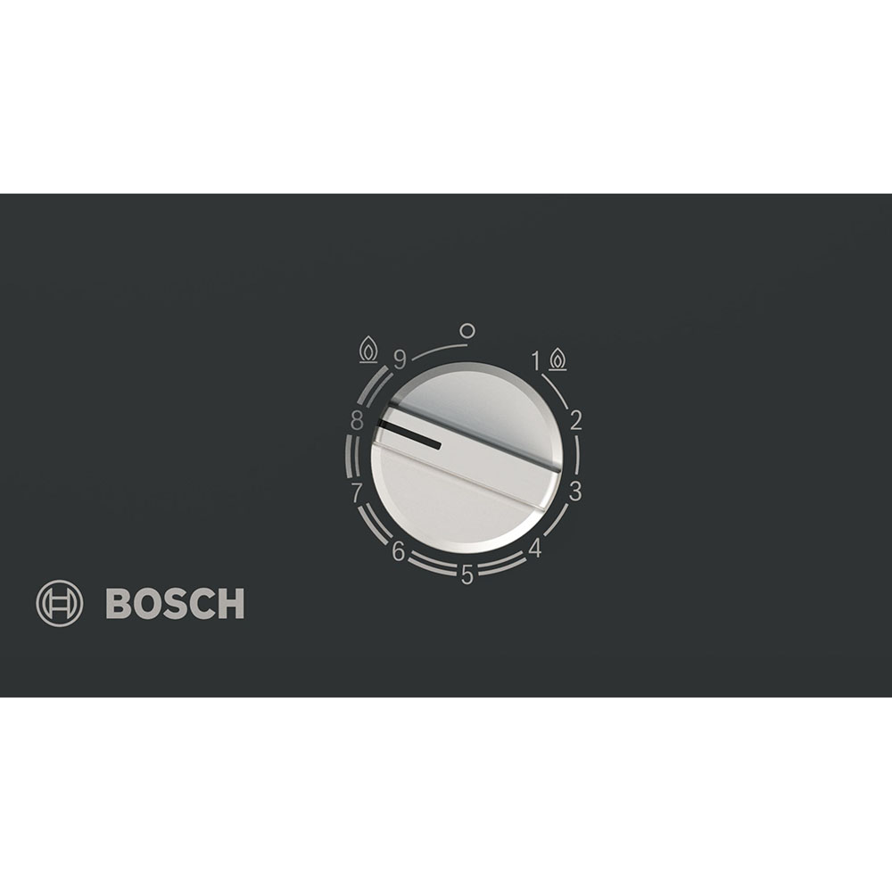 Placa BOSCH PRA3A6I10, 30 cm, Cristal Vitrocerámico Negro, Dominó, Gas. - Imagen 5