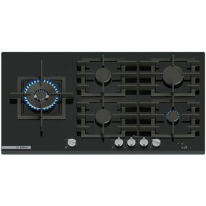 Placa BOSCH PRS9A6H40, 5 fuegos, Home Connect, 90 cm.