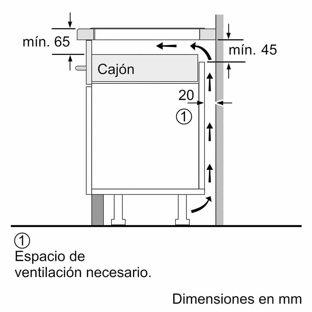 Placa de inducción Bosch, PVS631HC1E serie 6 60cm - Imagen 7