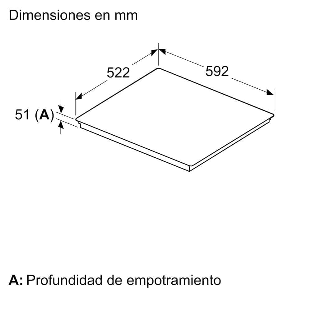 Placa de inducción Bosch, PVS631HC1E serie 6 60cm - Imagen 10