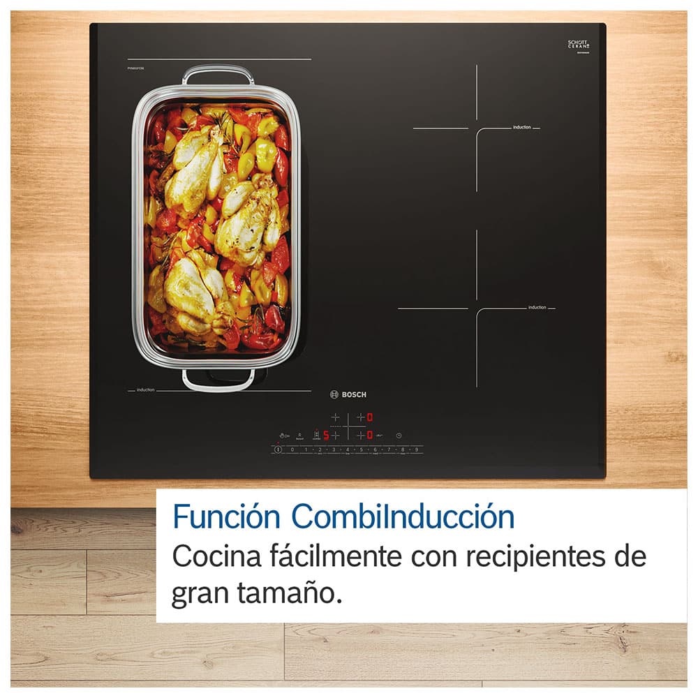 Placa de inducción Bosch, PVS631HC1E serie 6 60cm - Imagen 5