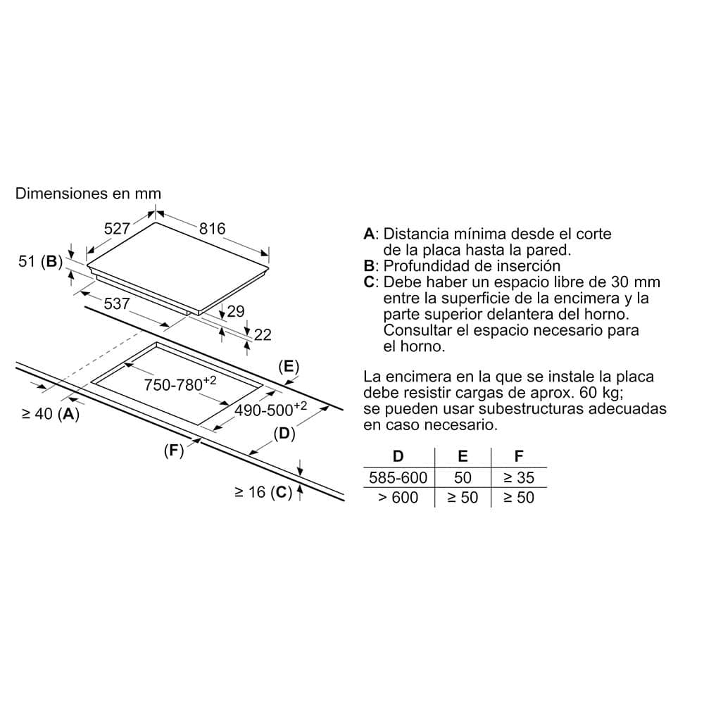 Placa de inducción Bosch PXV875DV1E 80cm, Zonas FlexInducción Home Connect - Imagen 7