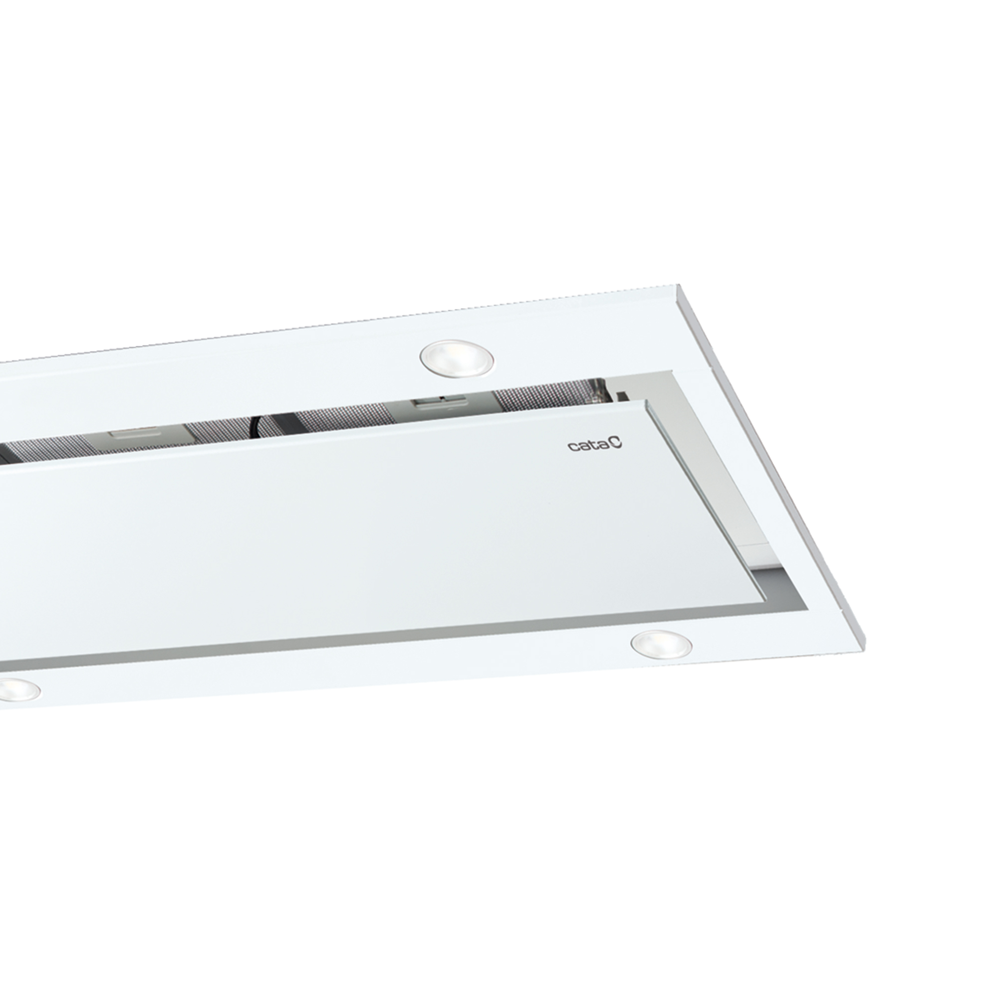 Campana Cata Isla Sirin 1000 WH, 100 cm, Metal Blanco, Clase A, de Techo, COD: 02111001 - Imagen 4