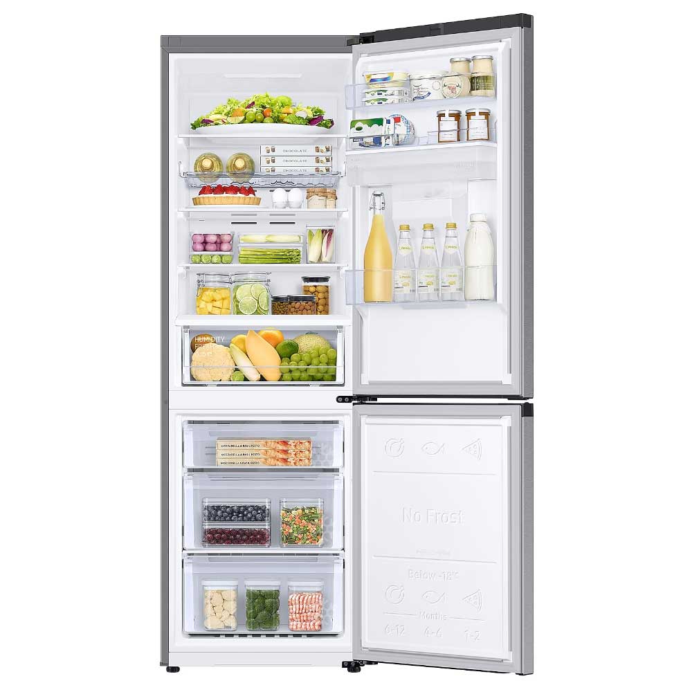 Frigorífico SAMSUNG RB34C632DSA/EF, Clase D, Inox, 185x60 cm. Combi, No Frost - Imagen 2