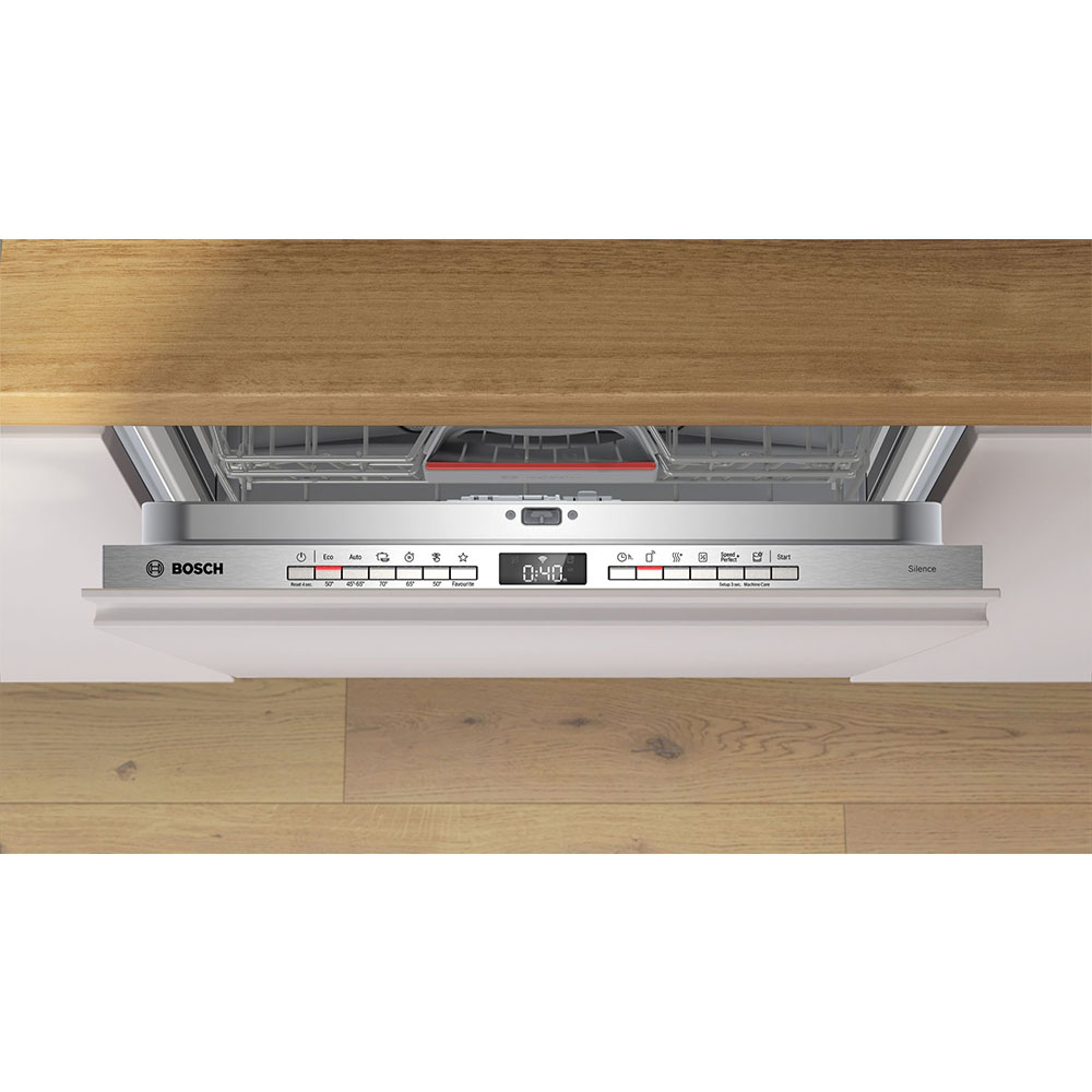 Lavavajillas Bosch SBH4HVX14E, Clase C, Altura 86,5cm, Alto XXL, Integrable, Puerta deslizante, 3ª bandeja, 14 Servicios - Imagen 6