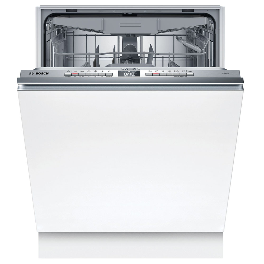 Lavavajillas Bosch SBH4HVX14E, Clase C, Altura 86,5cm, Alto XXL, Integrable, Puerta deslizante, 3ª bandeja, 14 Servicios