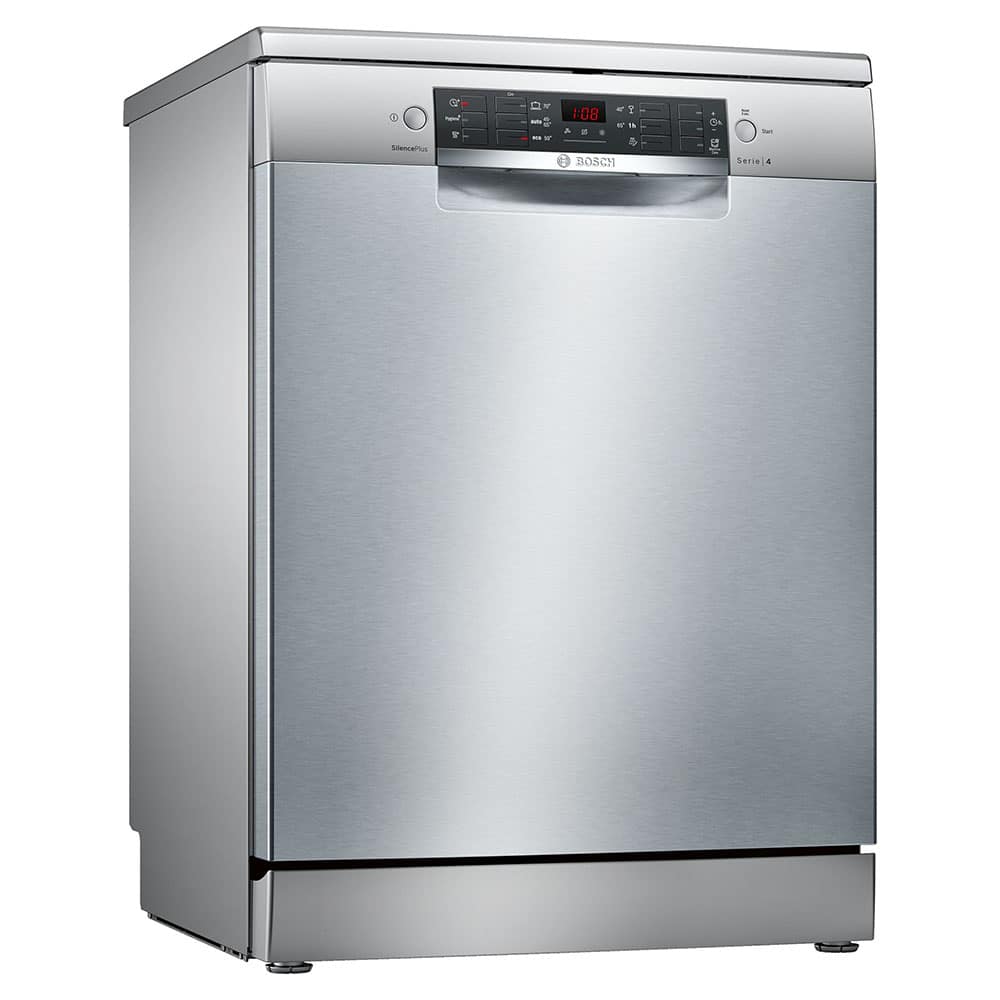 Lavavajillas Bosch SMS46KI01E, 60 cm, Clase E, 3ª Bandeja VarioDrawer, Acero antihuellas, 13 Servicios.