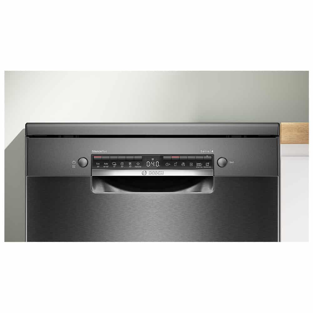 Lavavajillas Bosch SMS4EMC06E, 3ªBandeja Clase B Black inox - Imagen 5
