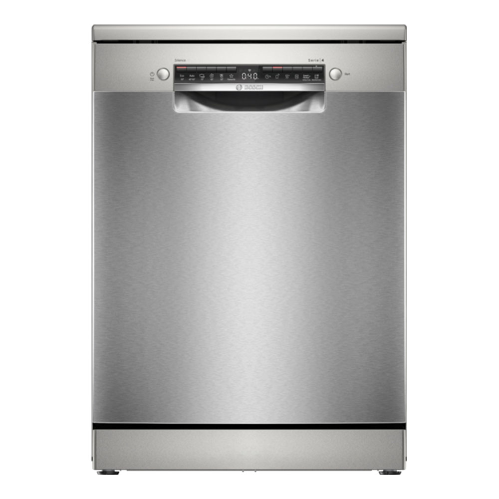 Lavavajillas Bosch SMS4HMI07, 60 cm, 3ª Bandeja, Clase D, Acero antihuellas, 14 Servicios.