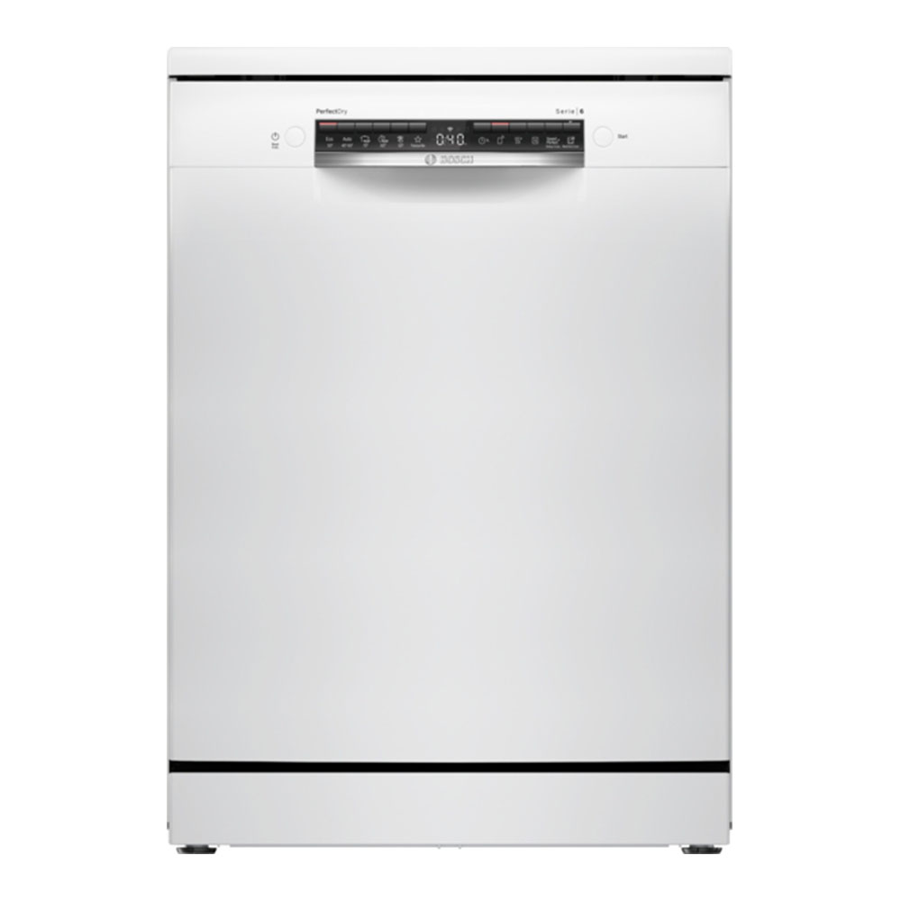 Lavavajillas Bosch SMS6ZCW10E, 60 cm, 3ª Bandeja, Clase B, Blanco, 14 Servicios.