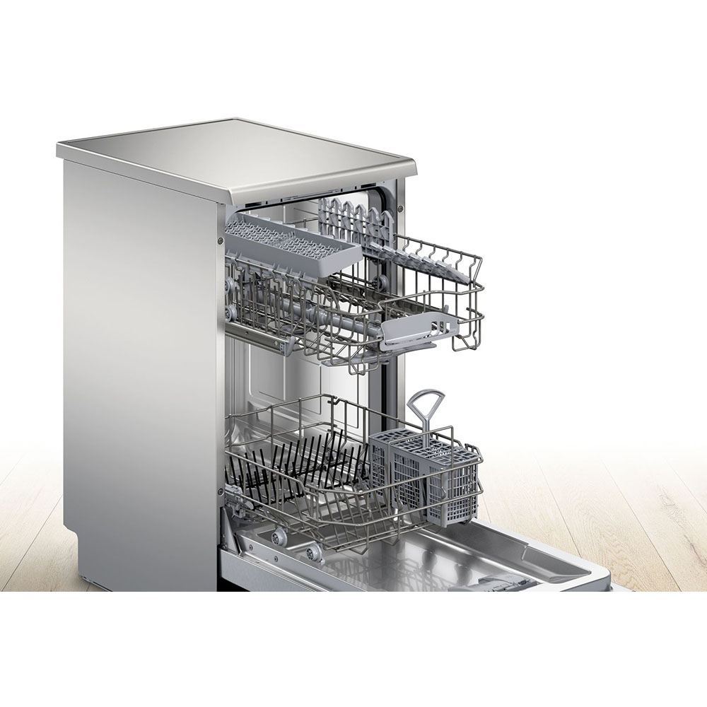 Lavavajillas BOSCH SPS2HKI55E, 45 cm, Clase D, Acero Inox, Libre Instalación, 10 Servicios. - Imagen 2