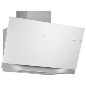 Campana BOSCH DWK91LT20, 90 cm, Cristal blanco, Clase A+