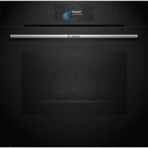 Horno Bosch Serie 8, HSG7584B1, con Vapor negro 60cm