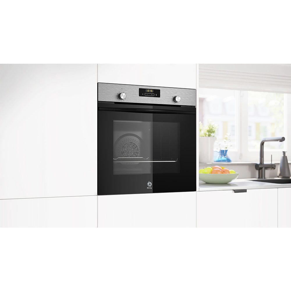 Horno BALAY 3HB4151X3, Acero inoxidable, Clase A+, Con funcion vapor ,60X60, 71L . - Imagen 5