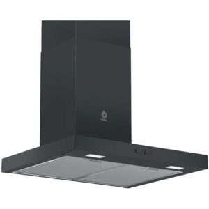 Campana decorativa de pared BALAY 3BC095MN, 90 cm, Negro, 527 m³/h Clase D.