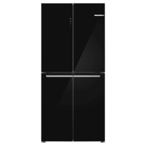 Frigorífico BOSCH KMC85LBEA, Clase E, Cristal Negro,