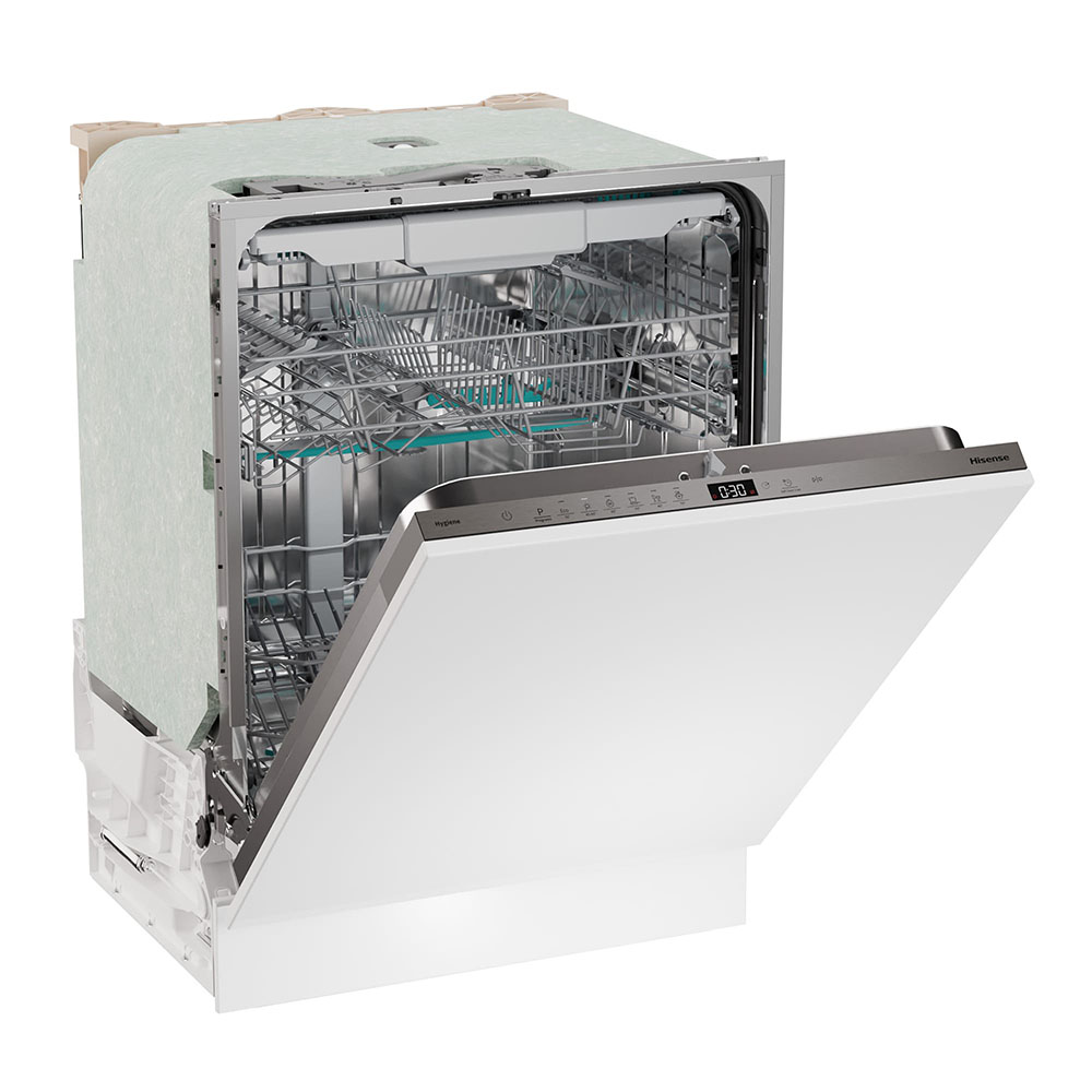 Lavavajillas HISENSE HV16D5, 3ªBandeja Clase D, 60 cm, Integrable, 16 Servicios. - Imagen 4
