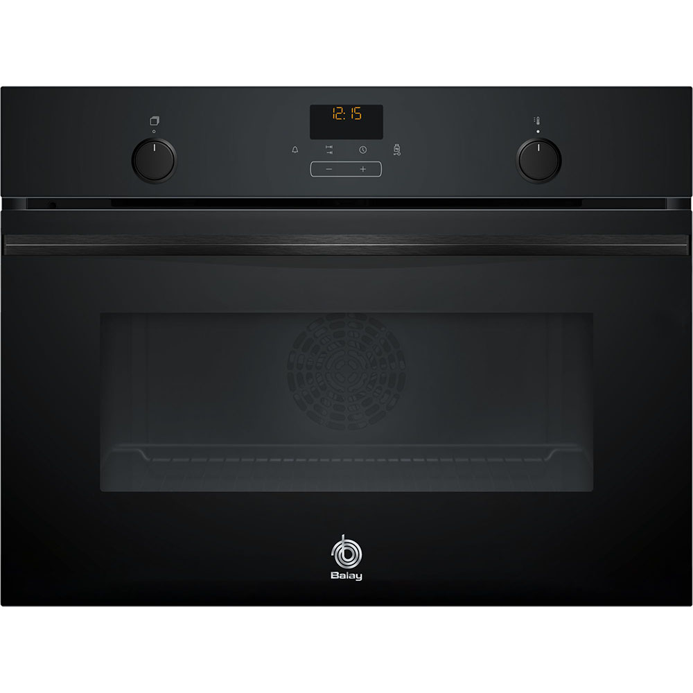 Horno compacto Balay, 3CB5159N3, Cristal Negro, Hidrolítico, 60X45, 47L.