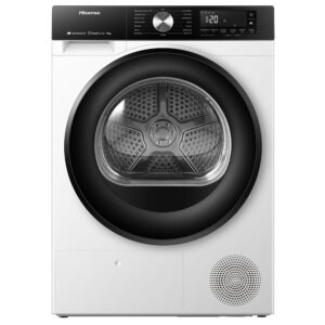 Secadora HISENSE DH3S902BW3, Clase C, 9kg Libre Instalación.