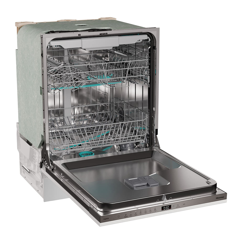 Lavavajillas HISENSE HV16D5, 3ªBandeja Clase D, 60 cm, Integrable, 16 Servicios. - Imagen 3
