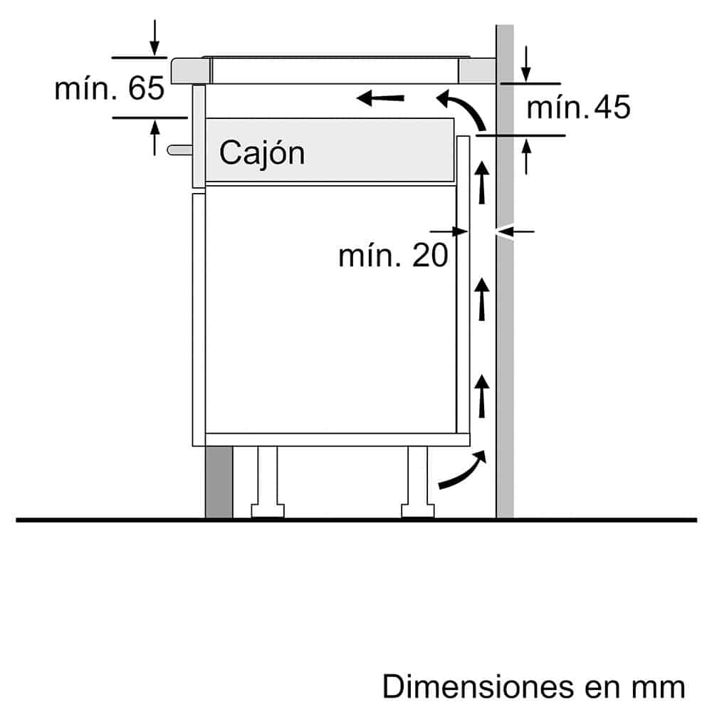 Placa Bosch, Inducción PIE875HC1E Ancho 80 cm - Imagen 8